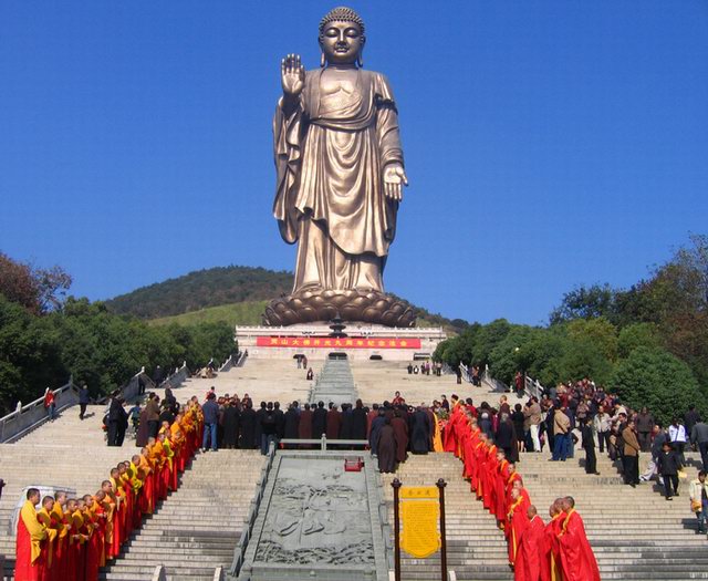 最庄严的佛像竖屏图片,中国最出名的十大佛像