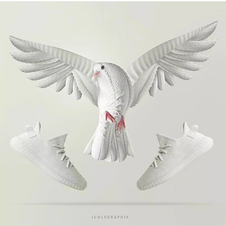 yeezy纯白配色图,yeezy再曝四双新配色