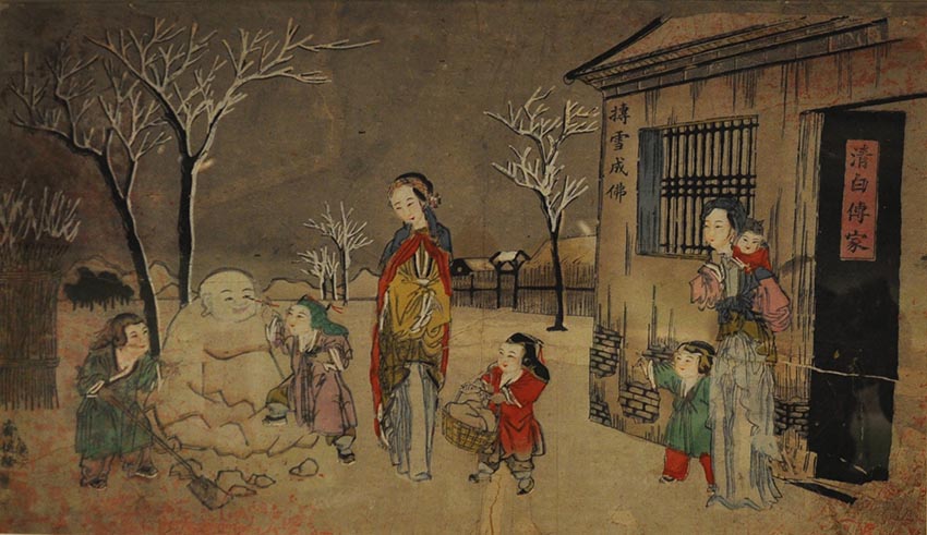 家家会点染户户善丹青是什么意思,民间最流行的年画