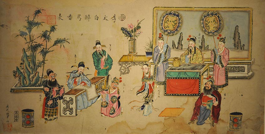 家家会点染户户善丹青是什么意思,民间最流行的年画