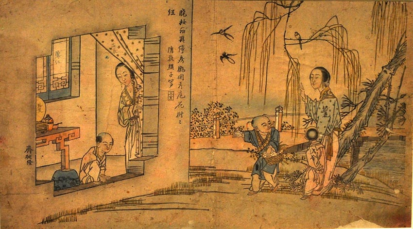 家家会点染户户善丹青是什么意思,民间最流行的年画