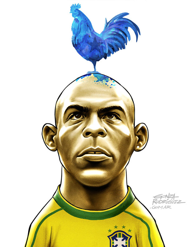 世界杯足球明星漫画图,足球明星可爱漫画头像