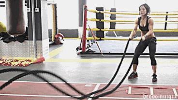 娘man的人还不如这些健身妹纸，这几个动作你有妹纸厉害吗