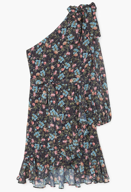 夏天的碎花裙怎么穿才好看,穿搭一件小碎花连衣裙