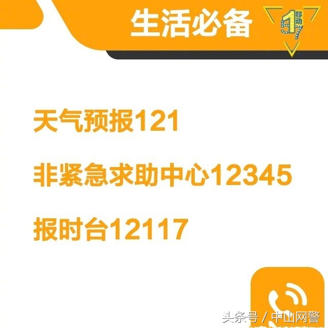 这几十个电话号码，你知道了吗