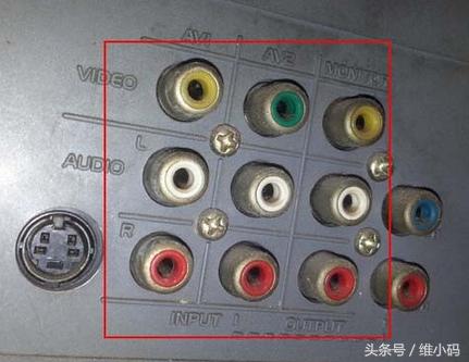 老款电视怎么变成移动网络电视,av接口老电视