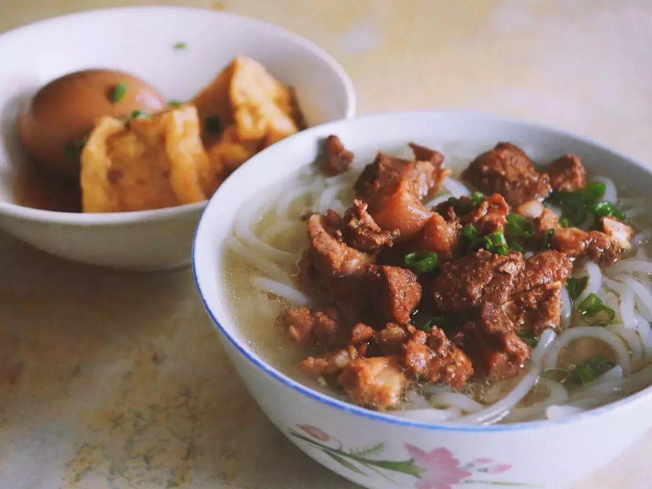 来龙岩必吃的清汤粉,龙岩最好吃的牛肉粉