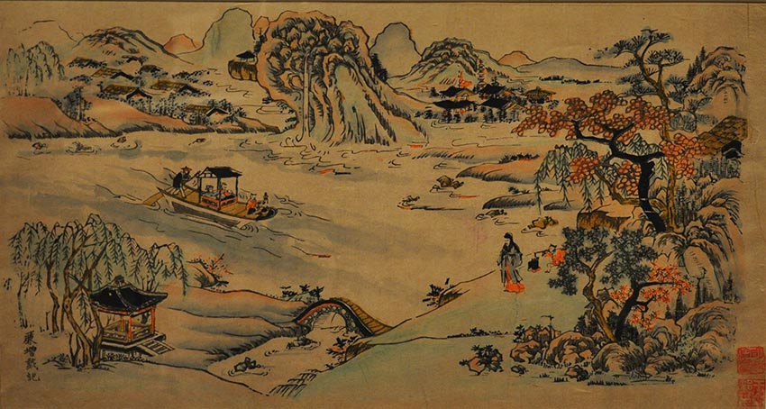 家家会点染户户善丹青是什么意思,民间最流行的年画