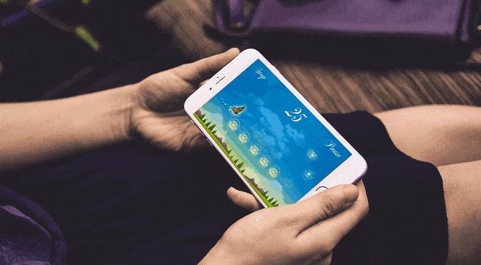 是的，你可以用那儿玩儿游戏了