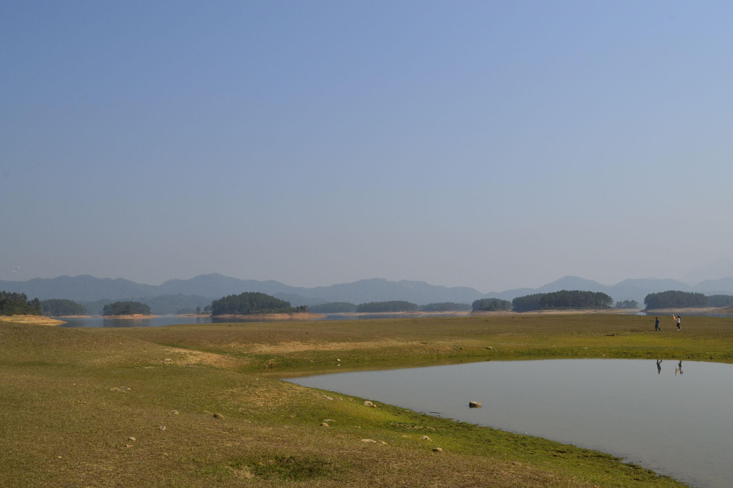 珠海周边游7——寻得草原，泛舟湖上