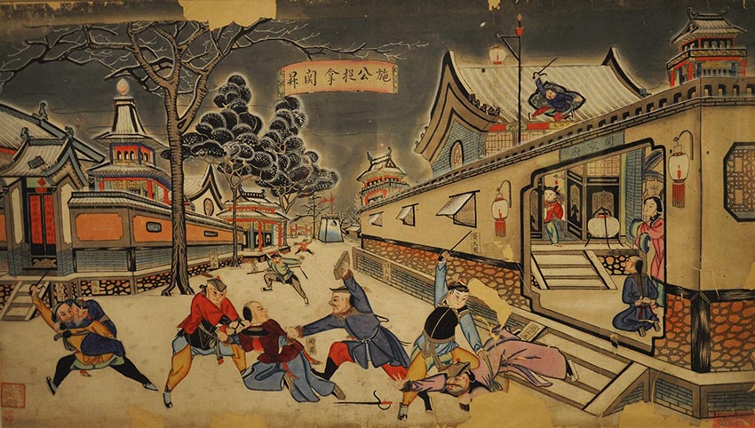 家家会点染户户善丹青是什么意思,民间最流行的年画