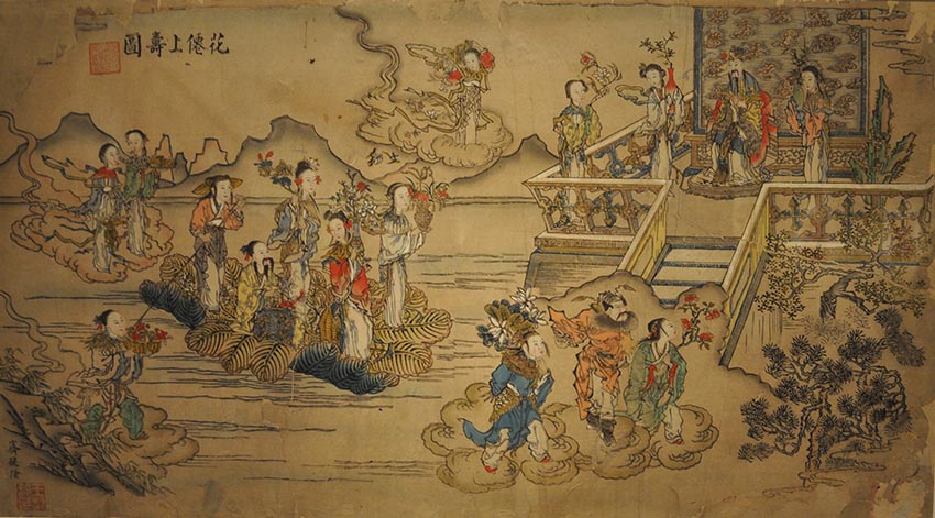 家家会点染户户善丹青是什么意思,民间最流行的年画