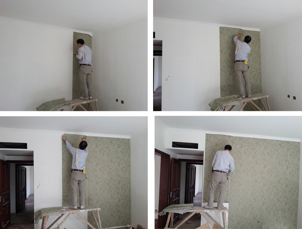 新手自己贴墙纸,贴墙纸遇到墙空鼓怎么办