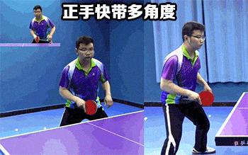 乒乓球技术分享反手站位框架教学,乒乓球技术汇总表