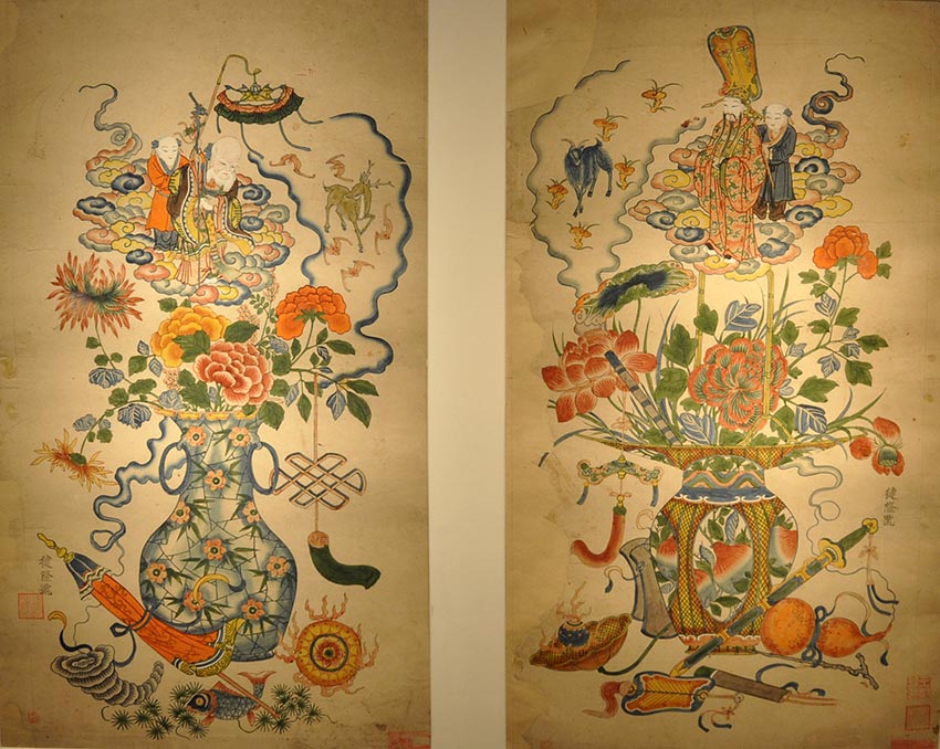 家家会点染户户善丹青是什么意思,民间最流行的年画