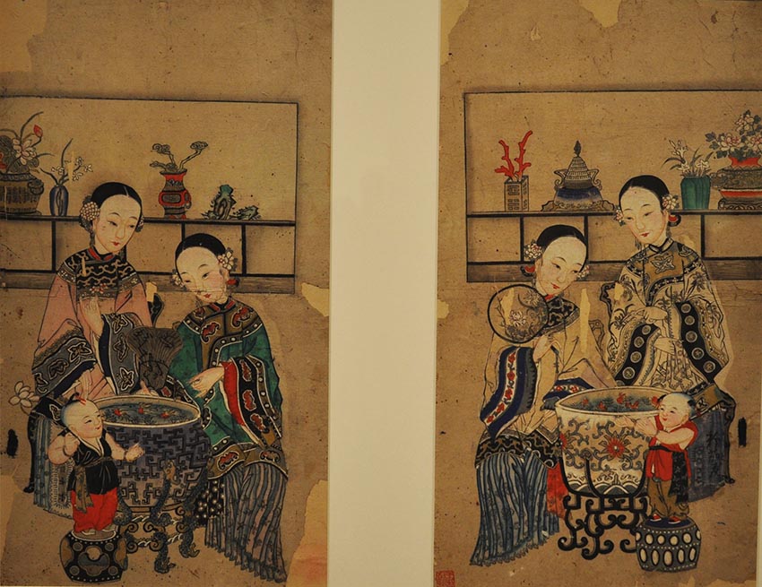 家家会点染户户善丹青是什么意思,民间最流行的年画