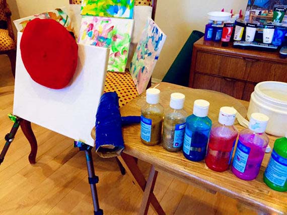 汪星人会作画 (汪星人的画作)