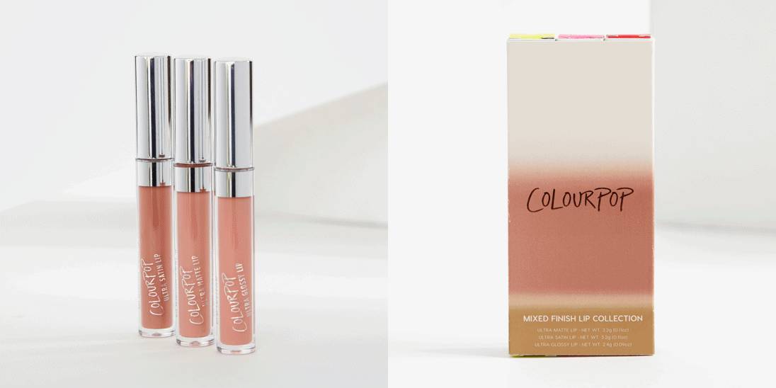 colourpop全哑光,colourpop冬日冰透薄荷试色