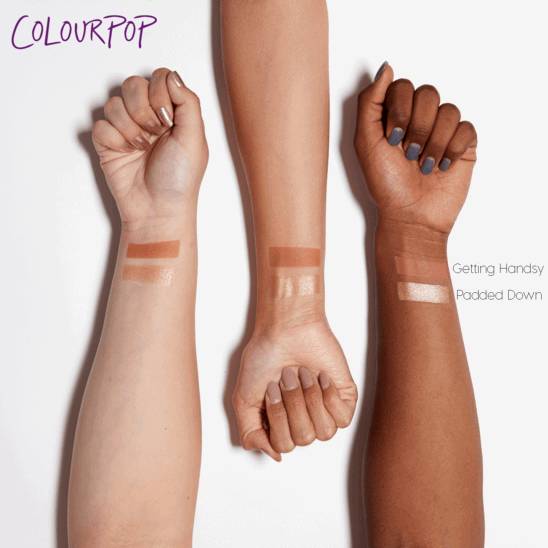 colourpop全哑光,colourpop冬日冰透薄荷试色