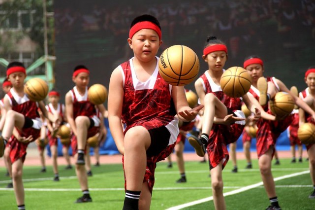 济南市中区小学春季运动会,狂欢嘉年华表演