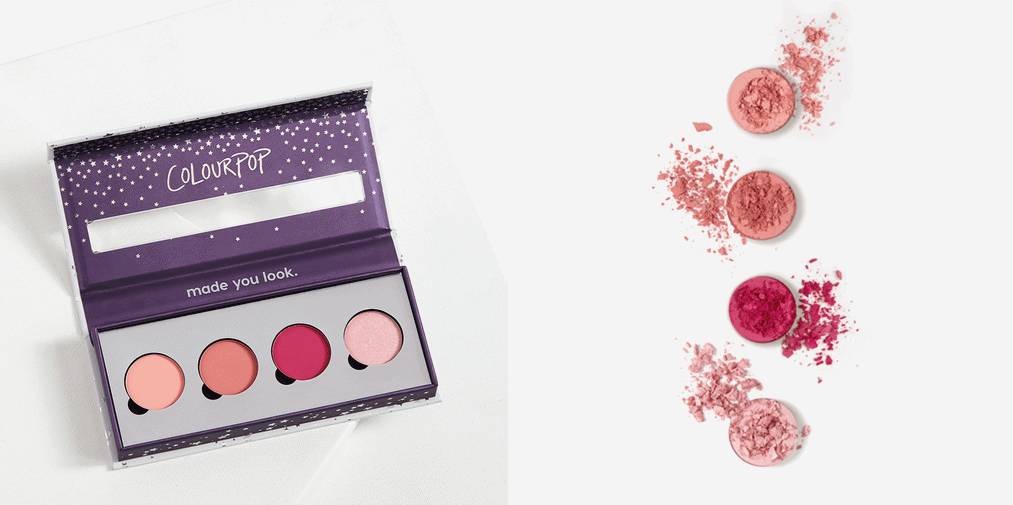 colourpop全哑光,colourpop冬日冰透薄荷试色