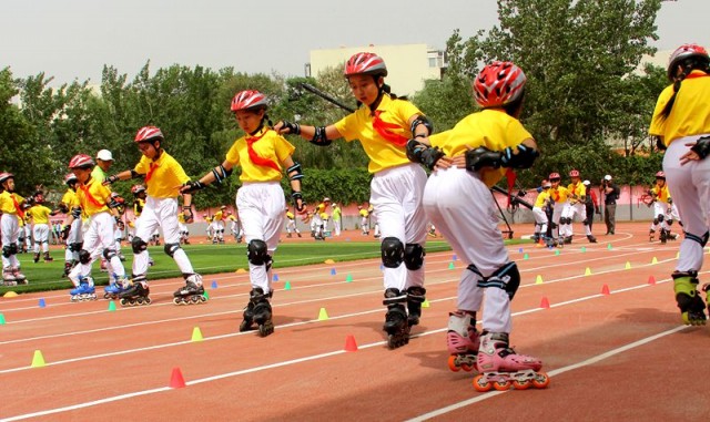 济南市中区小学春季运动会,狂欢嘉年华表演