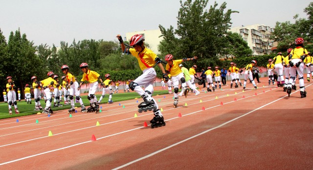 济南市中区小学春季运动会,狂欢嘉年华表演