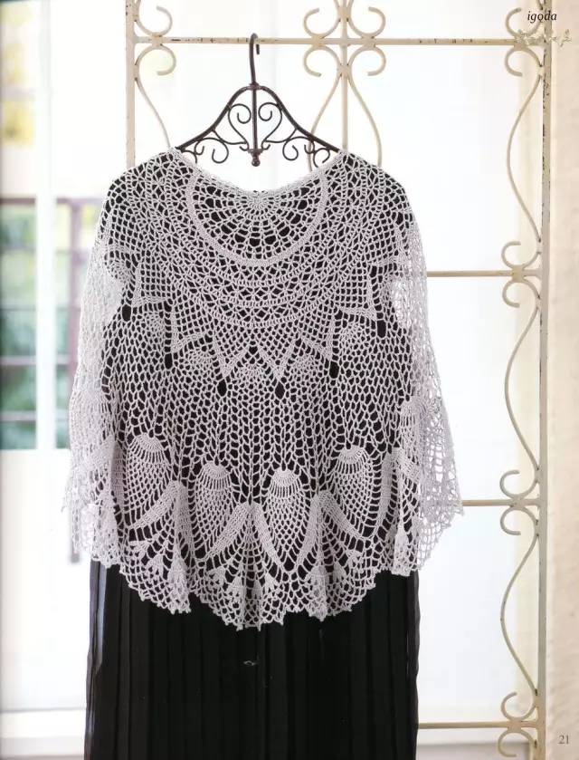 亲手给妈妈钩帽子,送妈妈母亲节礼物披肩