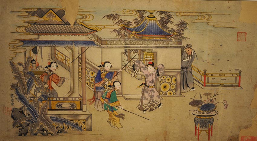 家家会点染户户善丹青是什么意思,民间最流行的年画