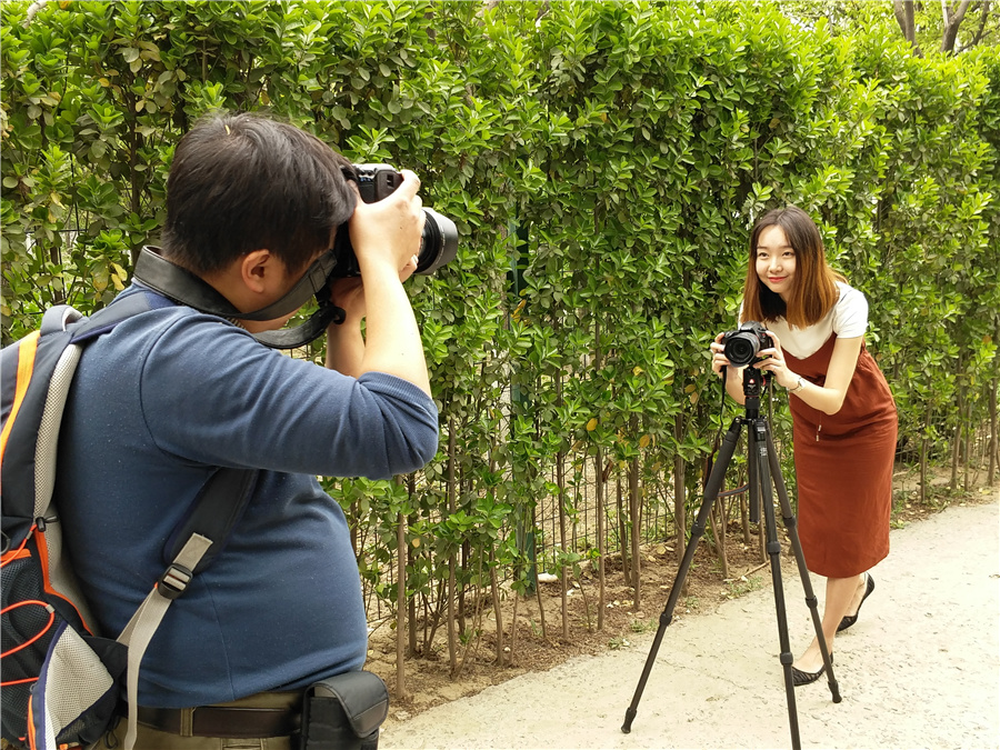 “劲捷杯”最美春·途摄影大赛兴隆公园外拍活动花絮