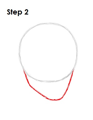 下面的学习如何画个冻的头发都白了的人