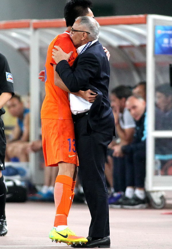 鲁能张弛最新视频,张弛第一冠