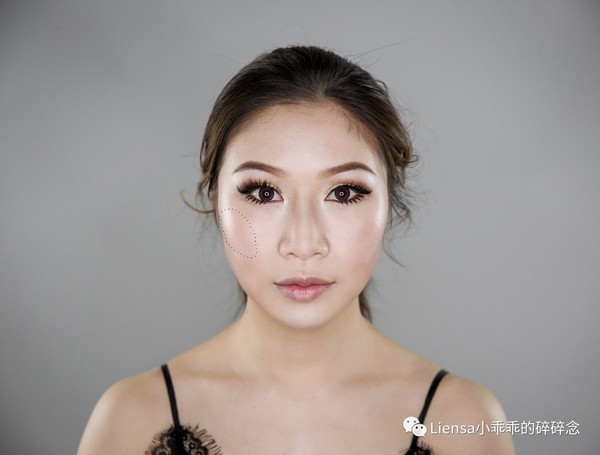 深邃欧美妆,裸色欧美妆教程