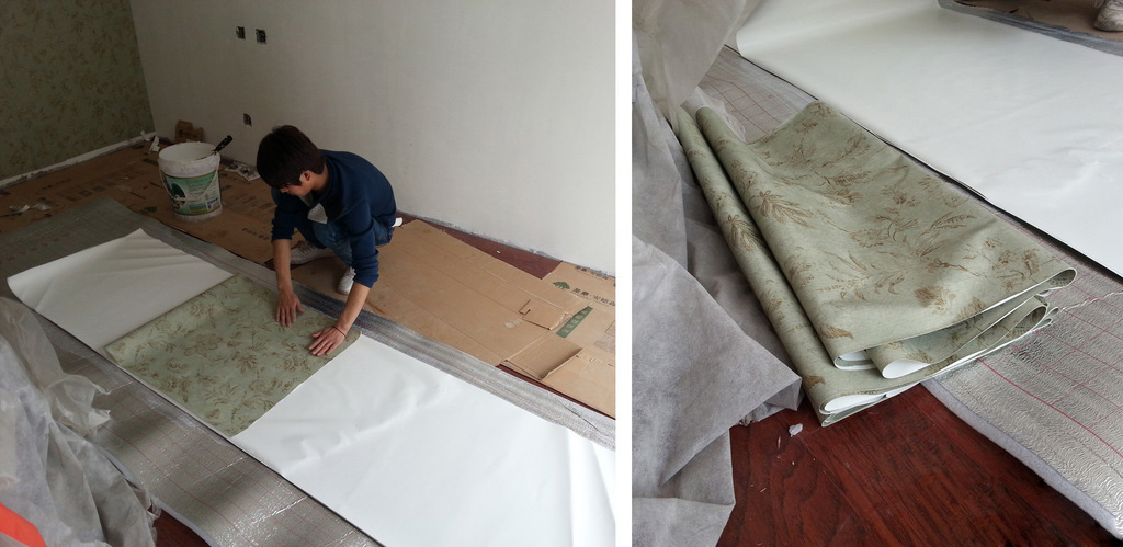 新手自己贴墙纸,贴墙纸遇到墙空鼓怎么办