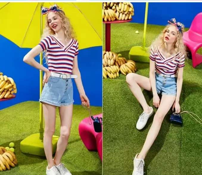 夏季牛仔短裤修饰身材,牛仔短裤怎么秀腿