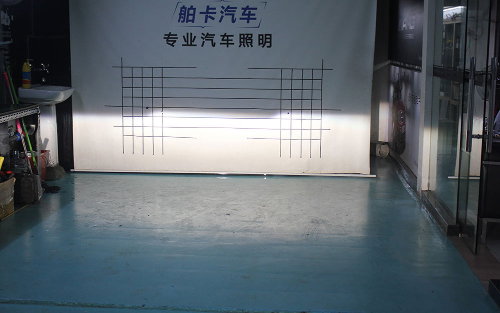 本田飞度升级欧司朗led透镜,本田飞度大灯升级海拉五双光透镜