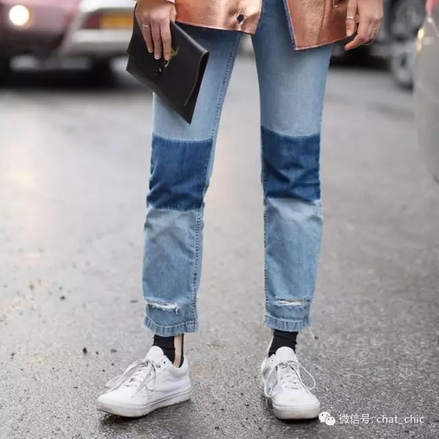 牛仔裤破洞用钩针花样修补,牛仔裤破洞越来越大怎么处理