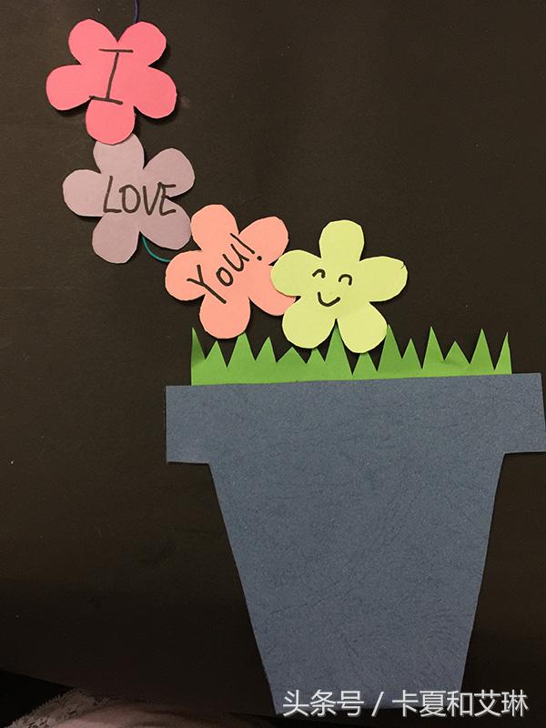 母亲节用小卡纸做贺卡手工制作,母亲节粘土贺卡手工制作大全