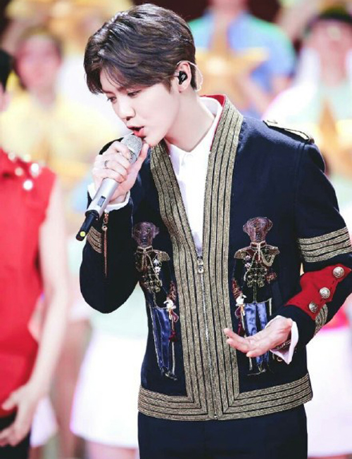 鹿晗舞台勋章,鹿晗综艺节目唱勋章