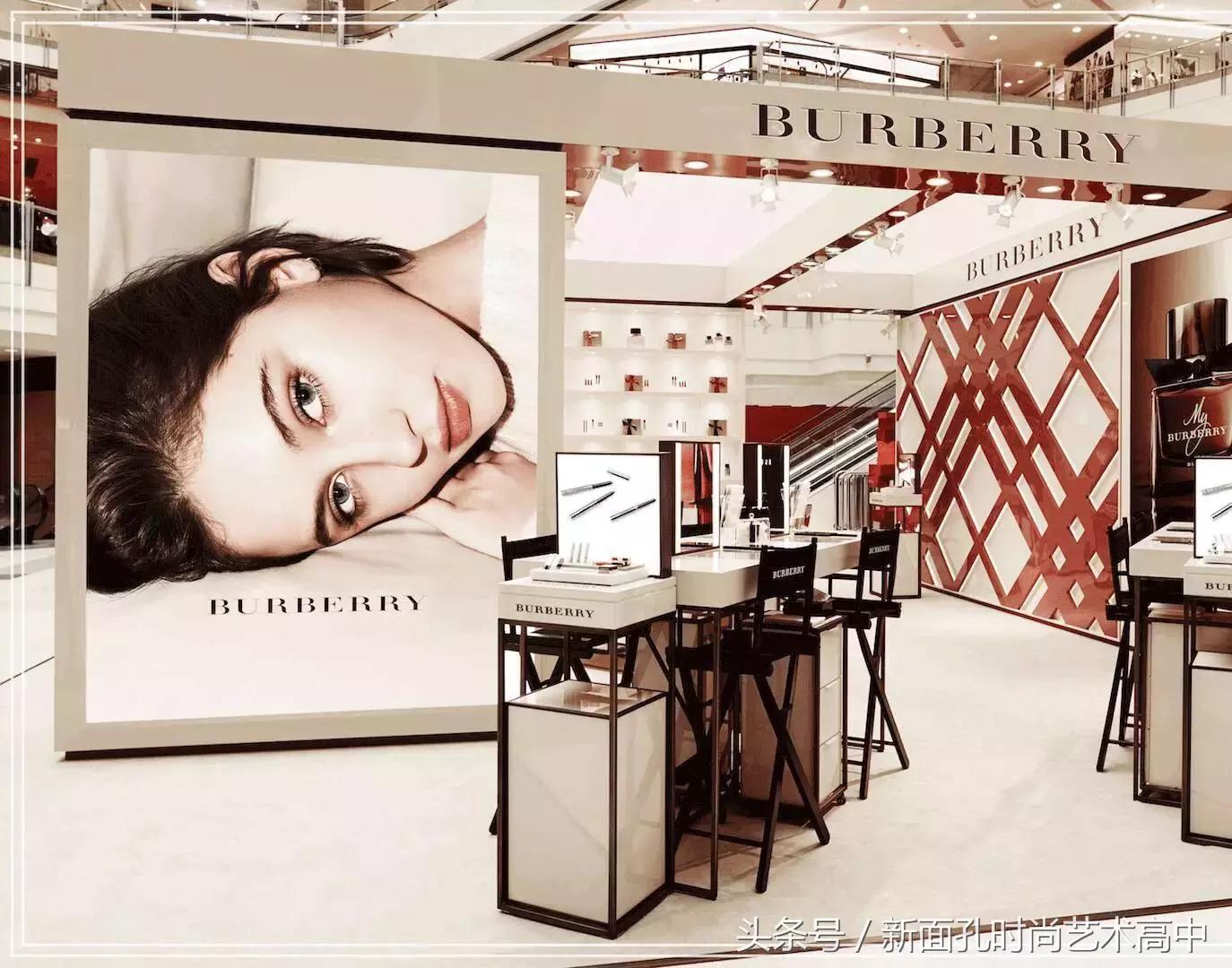 burberry美妆柜台,burberry美妆专柜