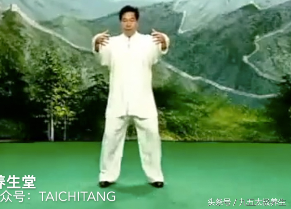 太极拳推手八法单人练习方法,太极拳上下矛盾桩怎么练习