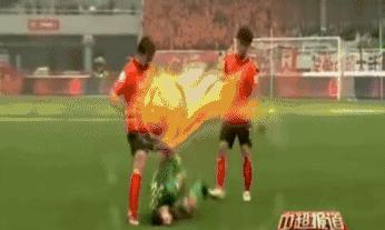 穆谢奎保级重现,穆谢奎被打