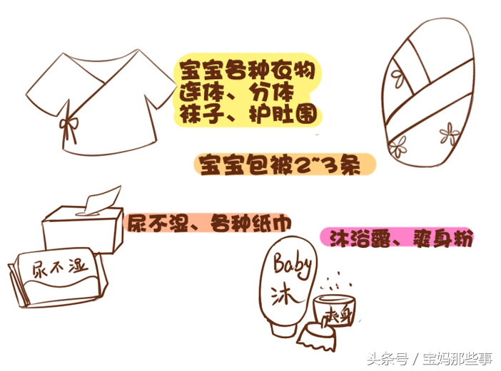 最齐全的产妇入院及新生儿用品清单,准妈妈一定要知道!