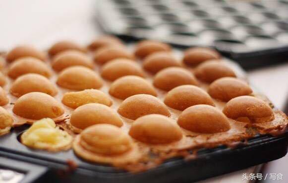 蛋仔冰淇淋有多美味,会爆浆的蛋仔冰淇淋