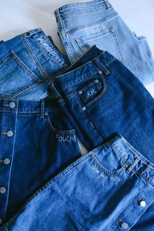 牛仔裤破洞用钩针花样修补,牛仔裤破洞越来越大怎么处理