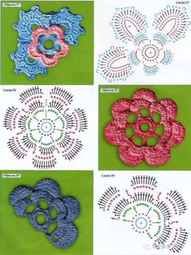 爱尔兰花和叶子大全，最令人心动的钩编之法（附图解）
