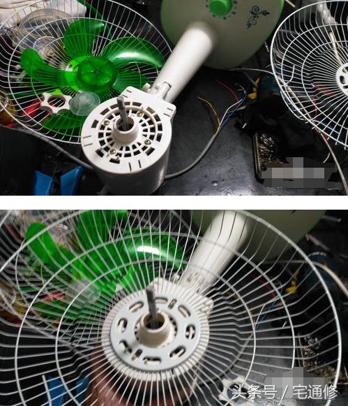 小台扇通电不转怎么办,台扇通电后不能转动的维修