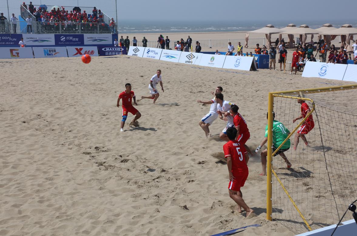 2017年“一带一路杯”（唐山）国际沙滩足球邀请赛隆重开幕！