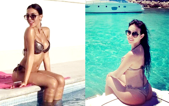 当今足坛三大巨星女友个个惊艳,足坛球星美女妻子