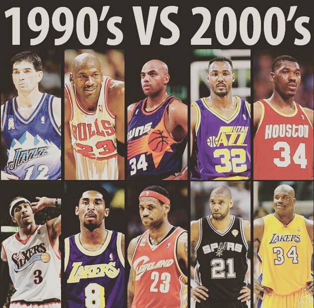 nba历史最强阵容对打,史上最强vs现代最强nba